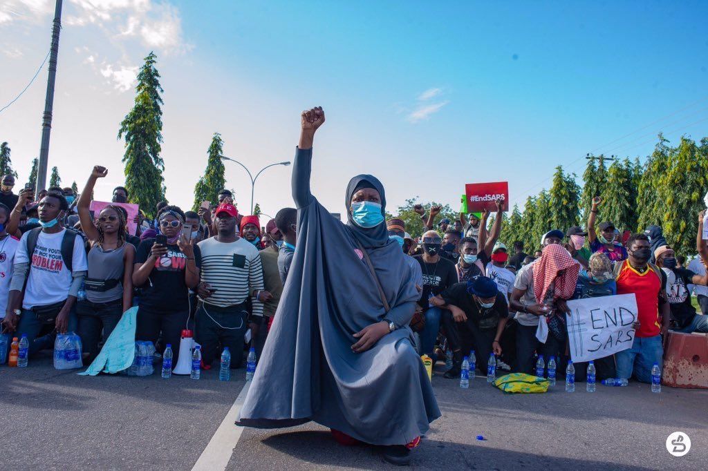 Aisha Yesufu, "the Nigerian statue of liberty"