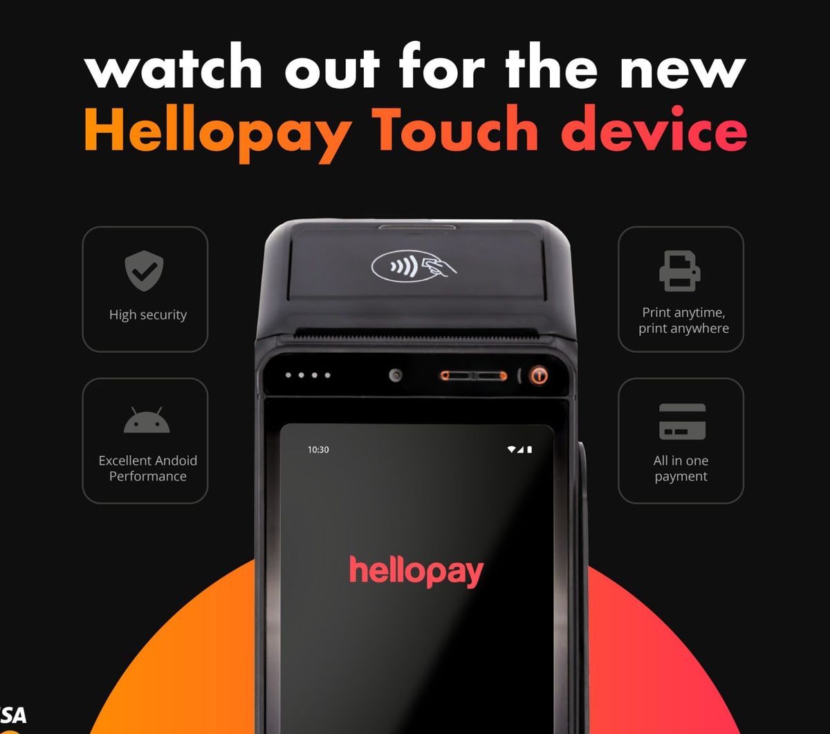 Hello Pay launches new high-end mPOS device