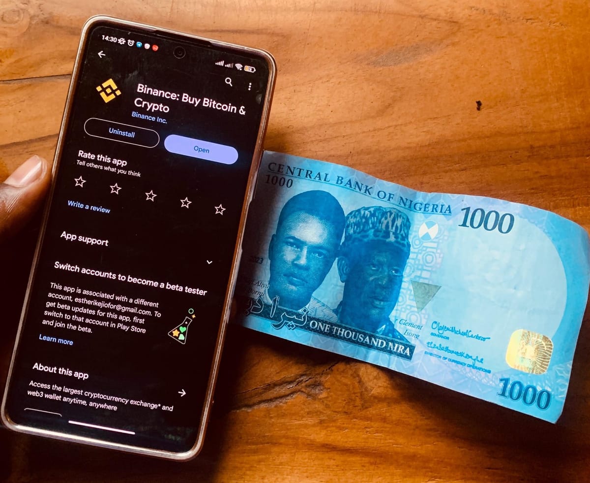 Nigeria demands top 100 users' data from Binance