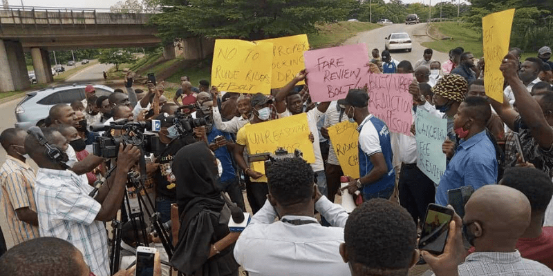 Ride drivers in Kenya commence five-day protest over Uber and Bolt's non-implementation of 18% commission.