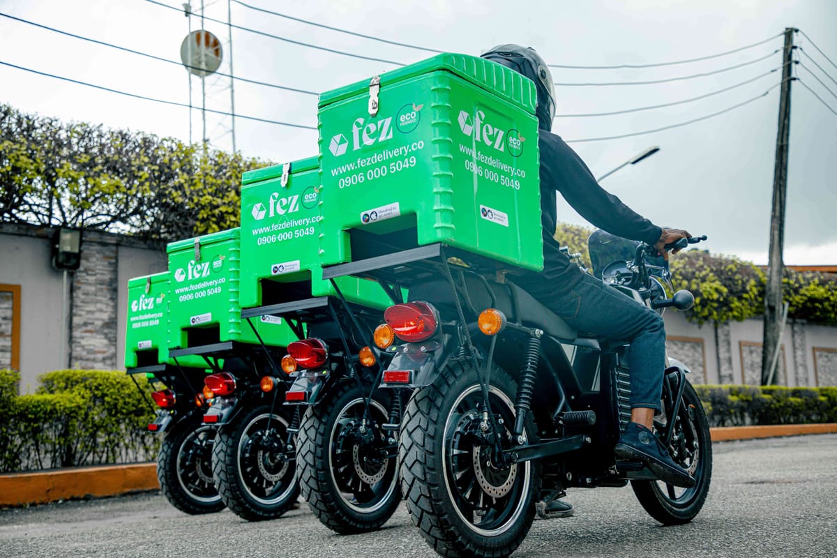 An image of Fez Delivery EV bikes