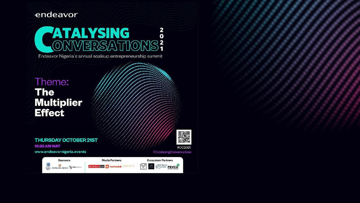 Catalysing Conversations 2021 - Endeavor Nigeria releases lists of speakers