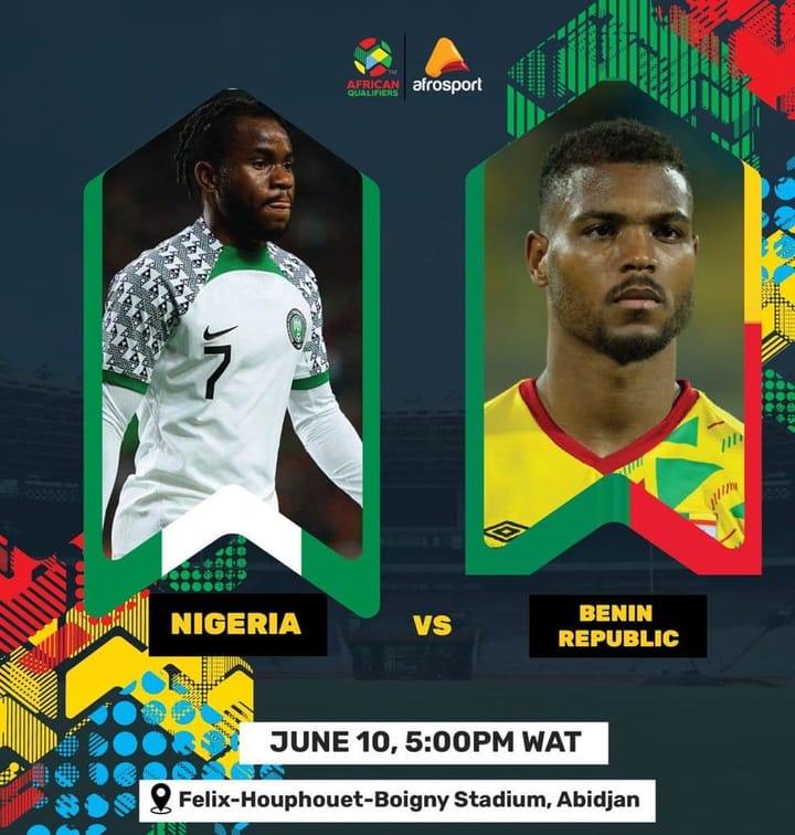 How to watch Nigeria vs Benin Republic World Cup qualifier for free