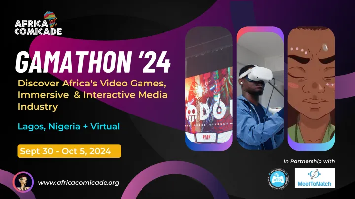 Gamathon 2024: Africacomicade convenes stakeholders for 6 days of networking, collaboration, and funding opportunities