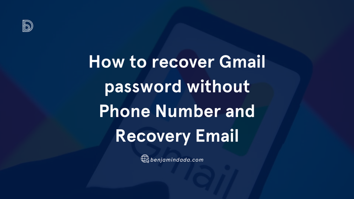 How to recover your Gmail password without a phone number and recovery email