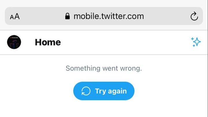 Twitter is down